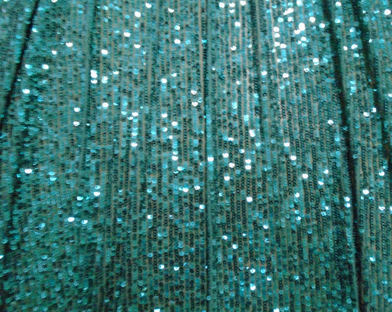 8.Hunter Green Odori Sequins